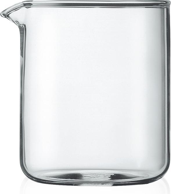 Image du produit Bodum Verre de rechange, pour cafetière à piston 4 tasses, 0.5 l, ø 9.6 cm, H 12.5 cm