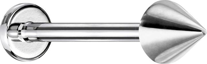 Immagine prodotto Star Piercing Micro Labret in argento con cono (senza ottone, Acciaio chirurgico 316L)