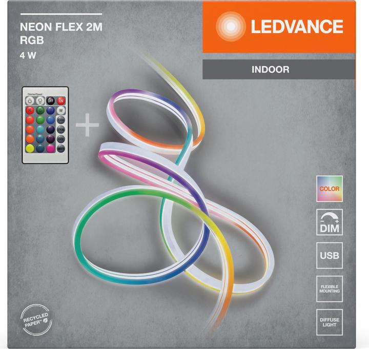 Immagine prodotto Ledvance Neonflex (RGB, 210 cm, Interno)