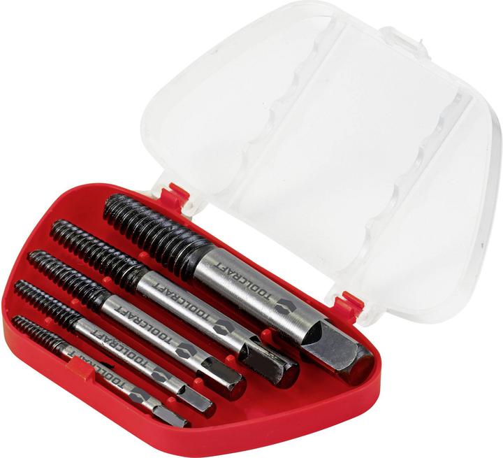 Toolcraft Schraubenausdreher-Set, 5 Stück