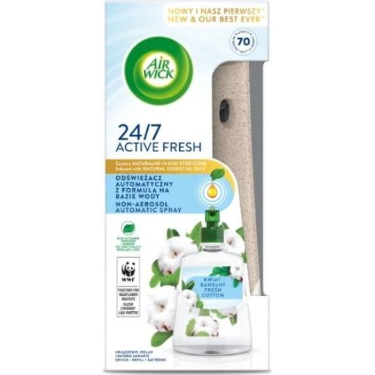 Thumbnail - Air Wick Luft Docht, aktiver frisch frisch frisch set baumwollblume, 228 ml, Luftreiniger