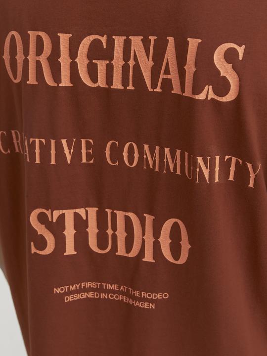Actual product image Jack & Jones Joraustin Font Tee Ss C.N Styd Aw24 (XXL)