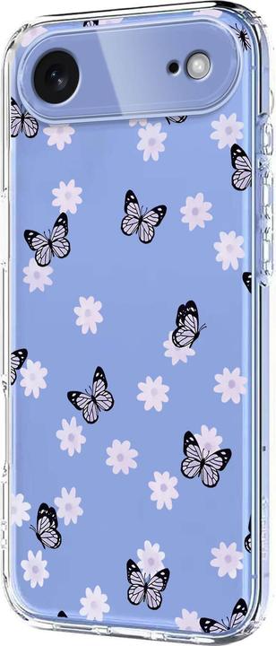 Immagine prodotto Cover-Discount iPhone 17 Air - Silikon Gummi Hülle Blumen (Apple iPhone 17 Pro)