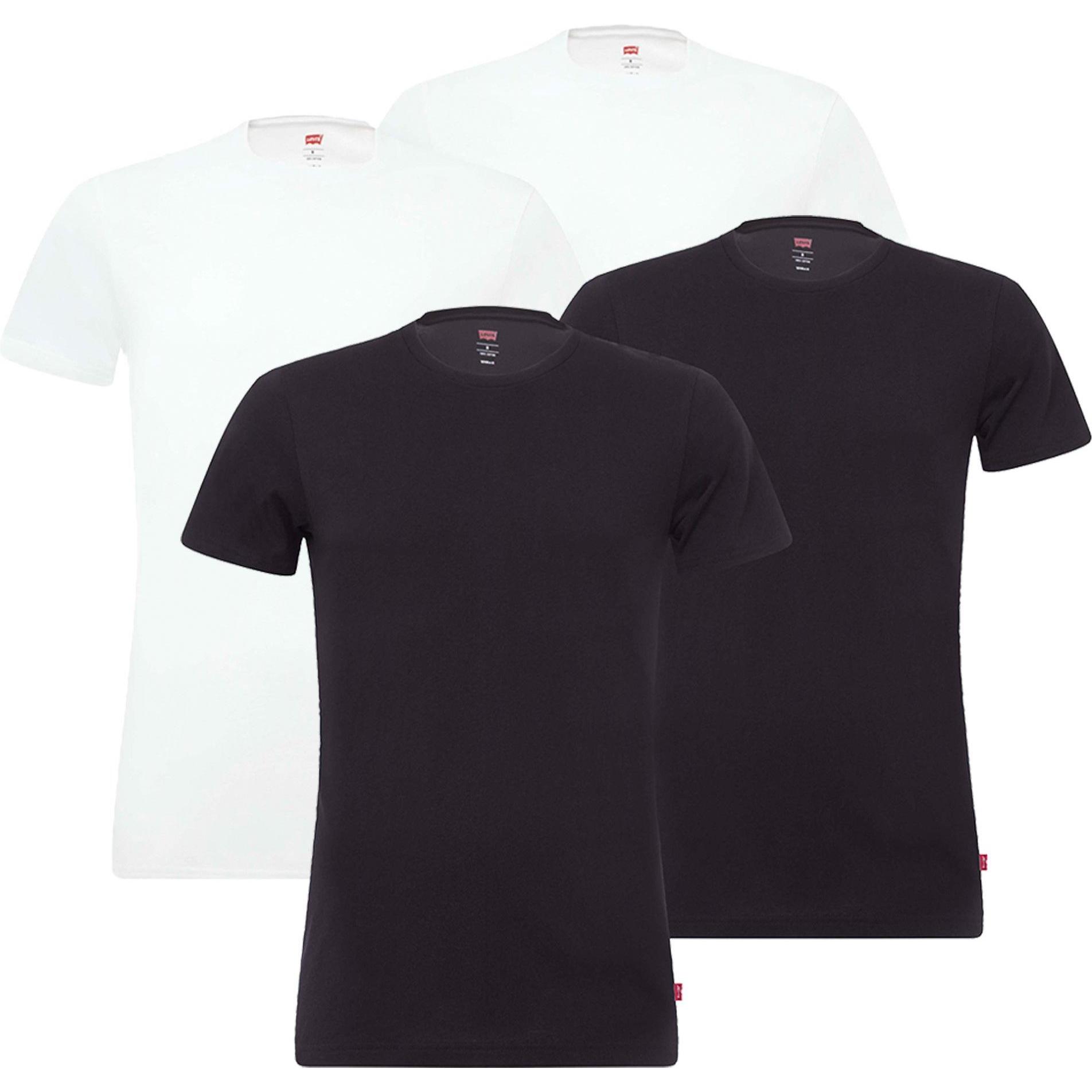 Levis, Herren, Shirt, T-Shirt Casual Bequem sitzend, Weiss, (S)