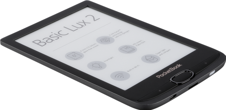 Produktbild PocketBook Basic Lux 2 (6", 8 GB, Obsidian Black)