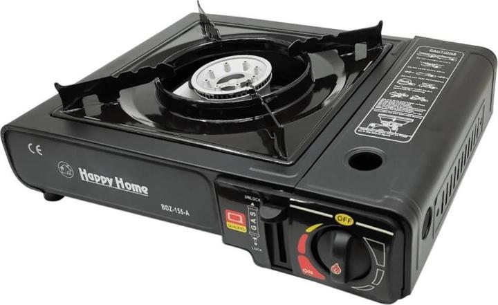 Immagine prodotto Extralink Portabler Gastouristenkocher Für Gaskartuschen 2-in-1 Mit Koffer