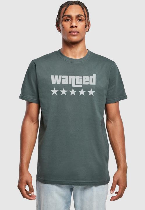 Produktbild Merchcode Wanted T-Shirt Round Neck - 116675 (S)