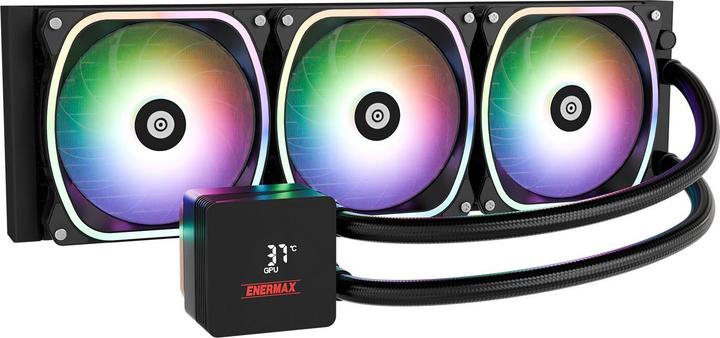 Actual product image Enermax Aquafusion II 360mm ELC-AQFA360-SQA