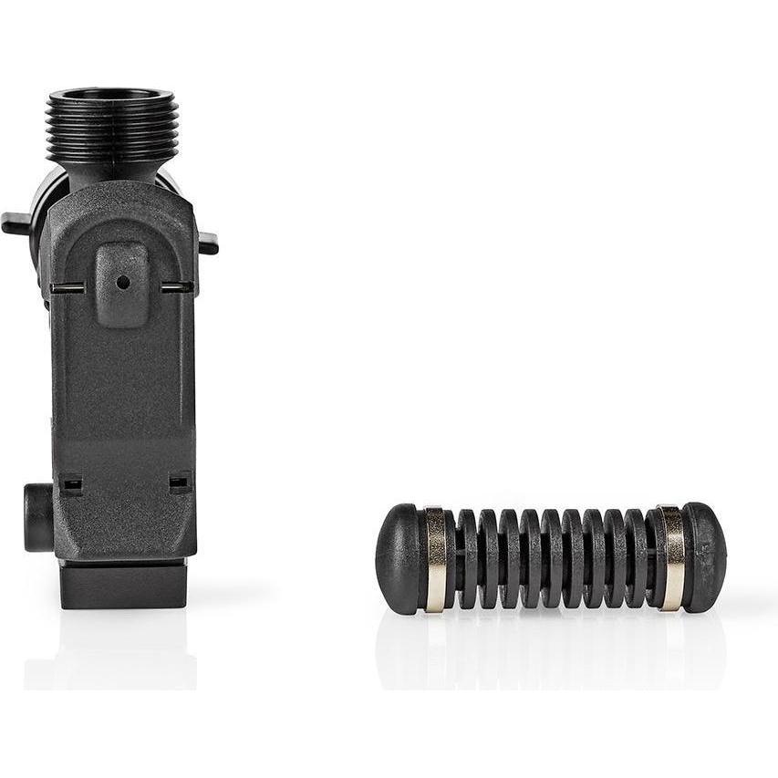 Nedis Elektronischer Aqua Stop - 3/4" Aussengewinde - 3/4" Innengewinde - Einstellbares Wasserdurchf, Zubehör Waschen + ...
