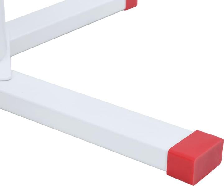 Produktbild vidaXL Christbaumständer Weihnachtsbaumständer Tannenbaumständer Weiss Metall