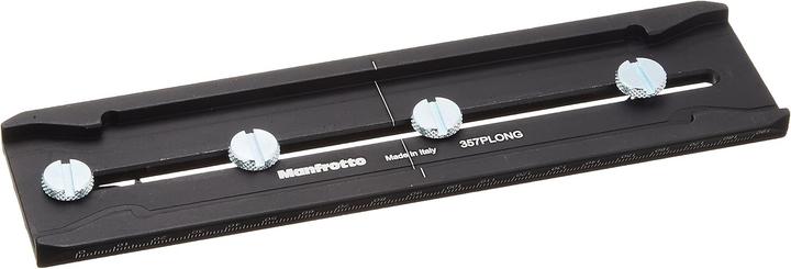 Actual product image Manfrotto 357PLONG, quick release plate long (Tripod quick-release plate)