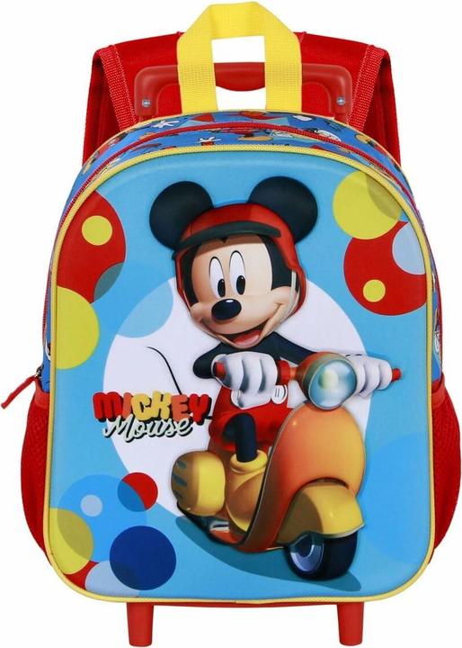 Actual product image Karactermania Small 3D Backpack with Wheels Scooter