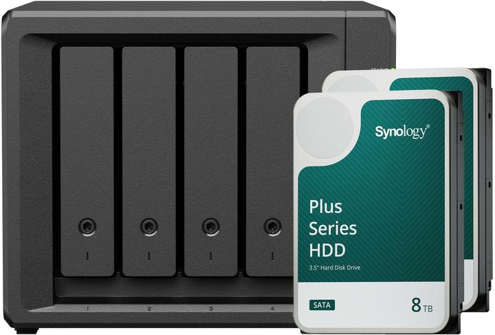 Image du produit Synology DS425+ (2 x 8 To, Synology HAT 33xx)