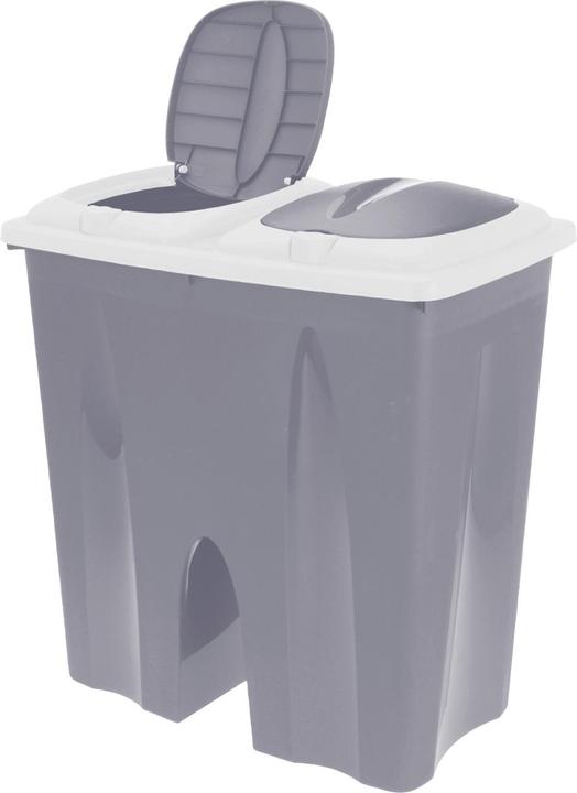 Mojawo Waste separation system Waste bin Duo Waste bin Recyclables separator 2x25 litres (25 l)