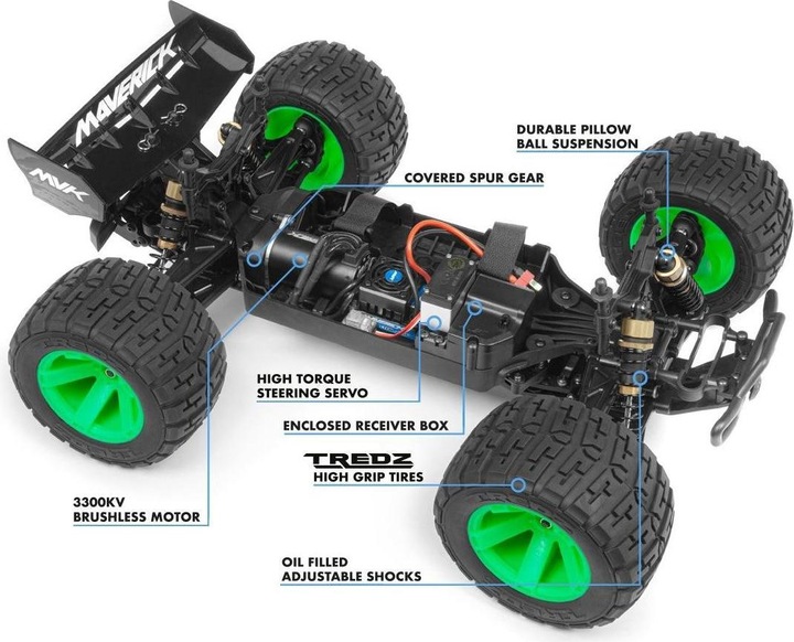 Produktbild Maverick Quantum XT Flux (ARR Almost-Ready-to-Race)
