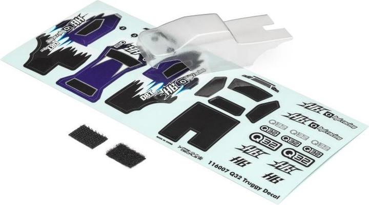 Image du produit HB Racing Q32 D8T TESSMANN EDITION BODY (CLEAR)