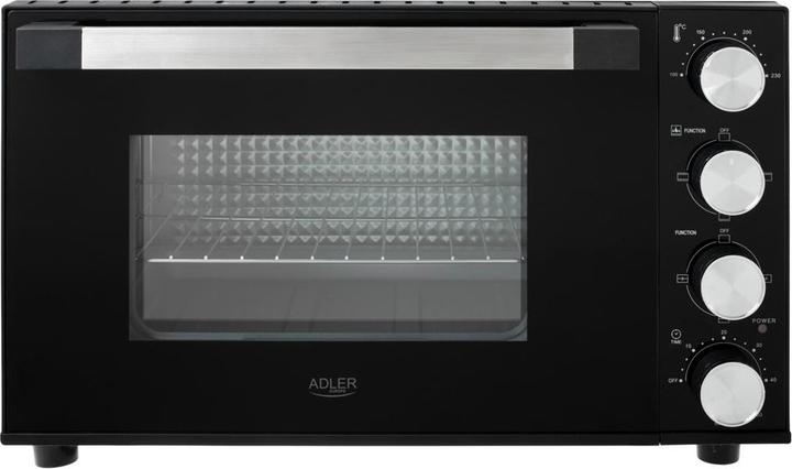 Actual product image Adler Piekarnik elektryczny 30L | Ruszt do pieczenia | Rożen