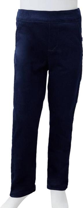 Produktbild vidaXL Kinderhose Dunkles Marineblau 92,Material: 98 % Baumwolle. 2 (92)