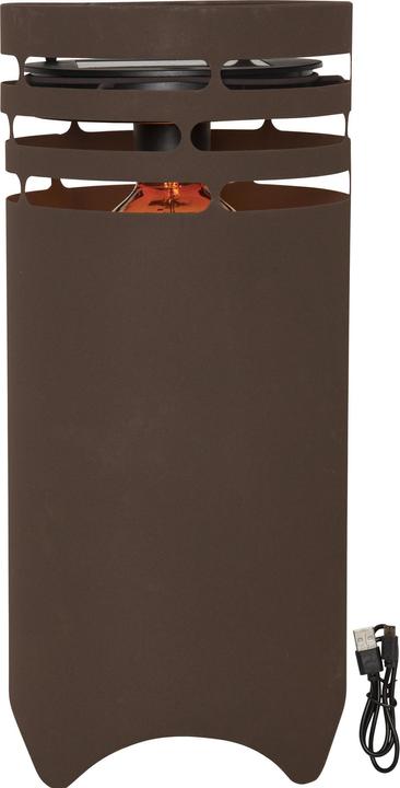 Actual product image Star Trading Solar decoration Marron (IP44)