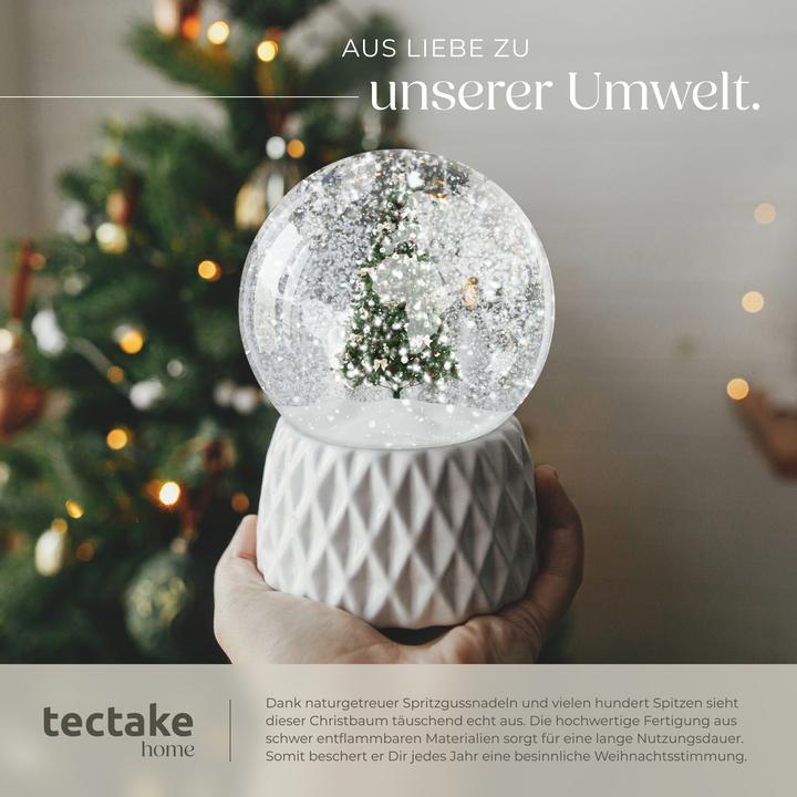 Actual product image tectake Künstlicher Weihnachtsbaum Dancer mit Spritzgussnadeln (210 cm)