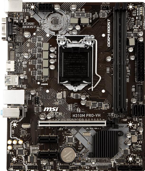 Produktbild MSI H310M Pro-VH (LGA 1151, Intel H310, mATX)