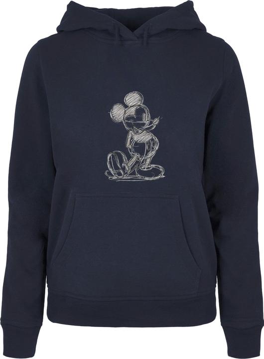 Produktbild Absolute Cult Ladies Mickey Mouse - Sketch Kick Hoody - 117859 (S)
