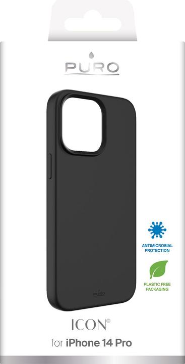 Immagine prodotto Puro Icon per iPhone 14 Pro, nero (Apple iPhone 14 Pro)