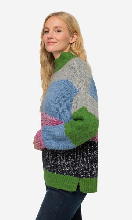 Produktbild Laurasøn Rollkragen-Pullover, Colorblocking (S)