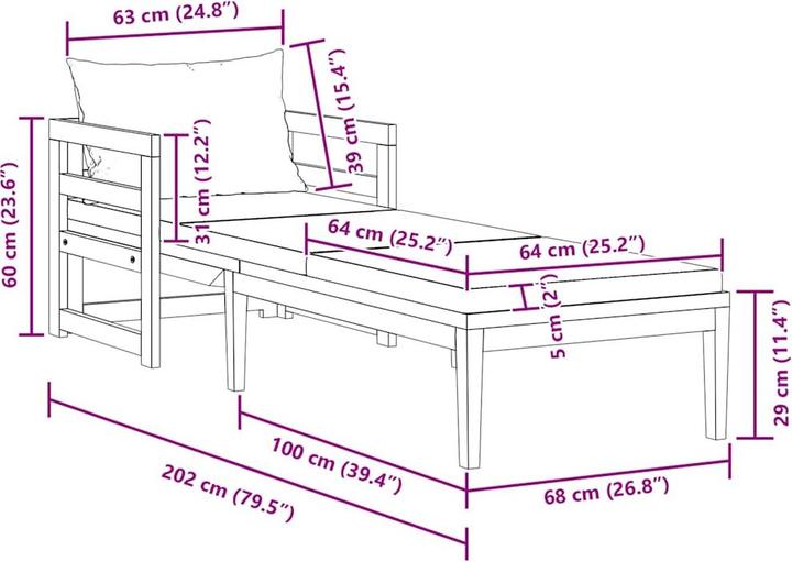 Produktbild vidaXL Jimena