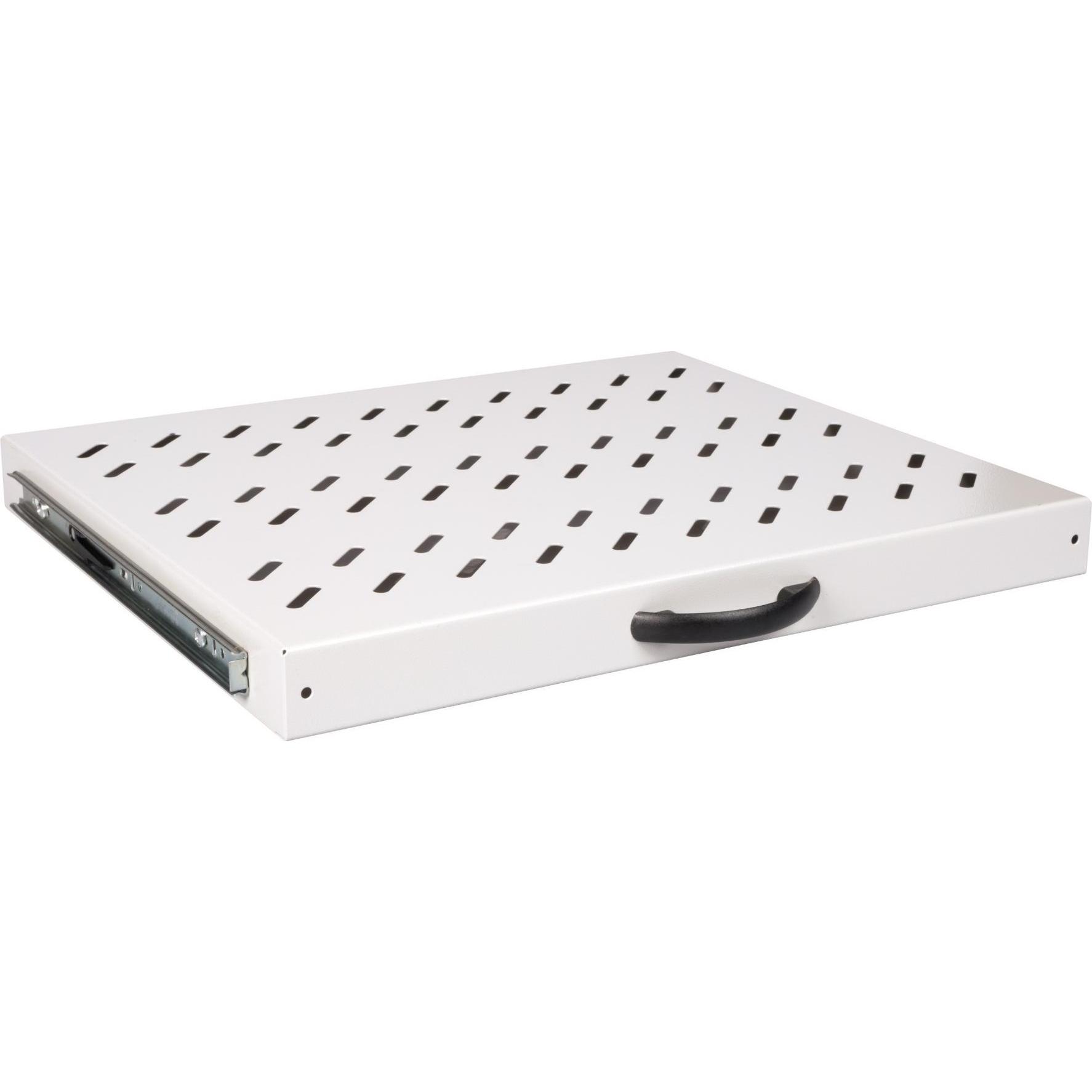 equip Scaffale variabile per alloggiamenti server, 1U gr, Accessori per armadio rack, Grigio