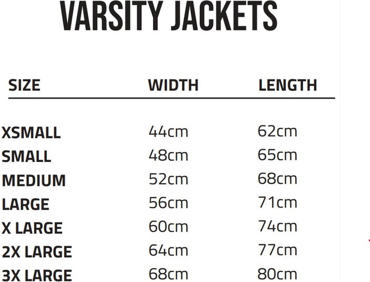Produktbild VarsityJacke (USCollegeStil) (XL)