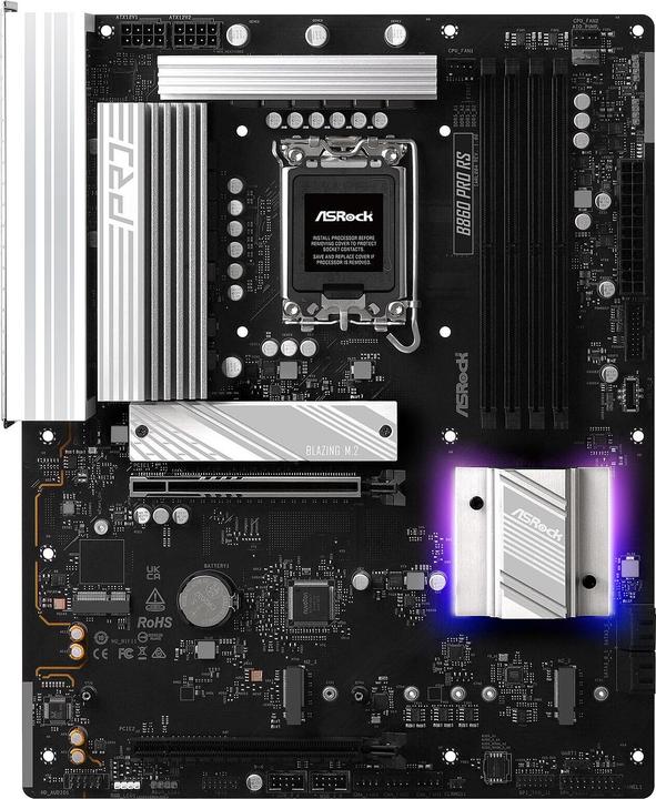 Productafbeelding AsRock B860 Pro RS (LGA 1851, Intel B860, ATX)
