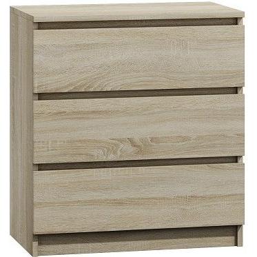 Topeshop, Kommode + Sideboard, M3 SONOMA Kommode (70 x 40 x 77 cm)