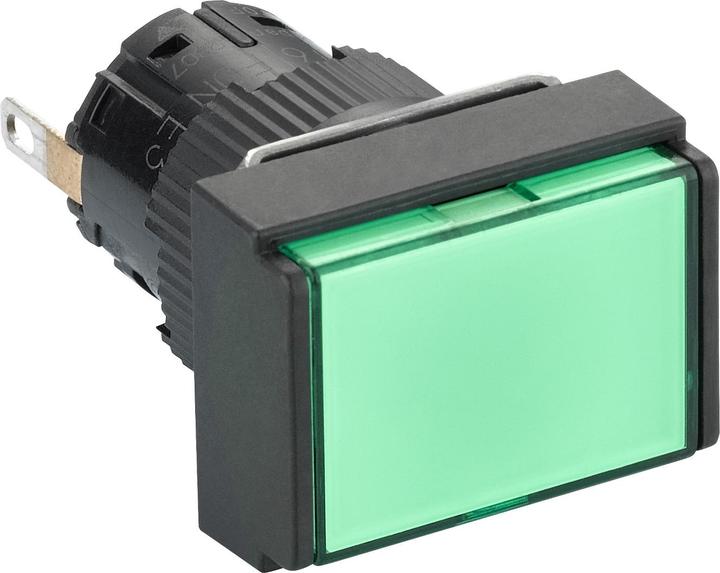 Actual product image Schneider Electric Indicator light, rectangular Ř 16, IP 65, XB6EDV3BP