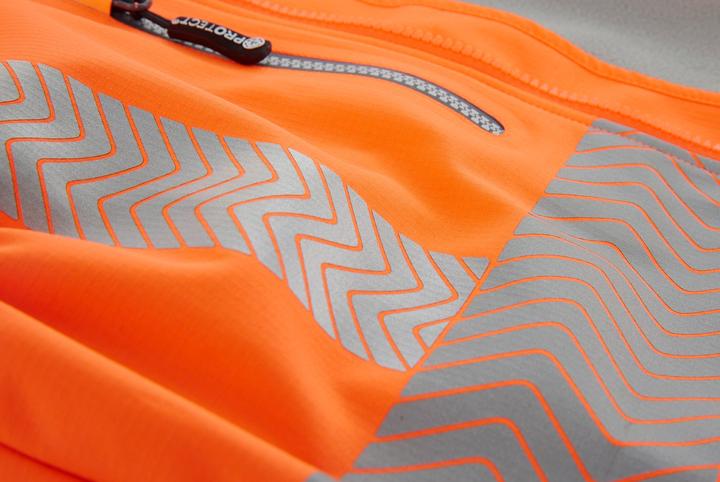 Produktbild BIG Arbeitsschutz Warnschutz-Softshellweste PARA leuchtorange,Gr.M (M)