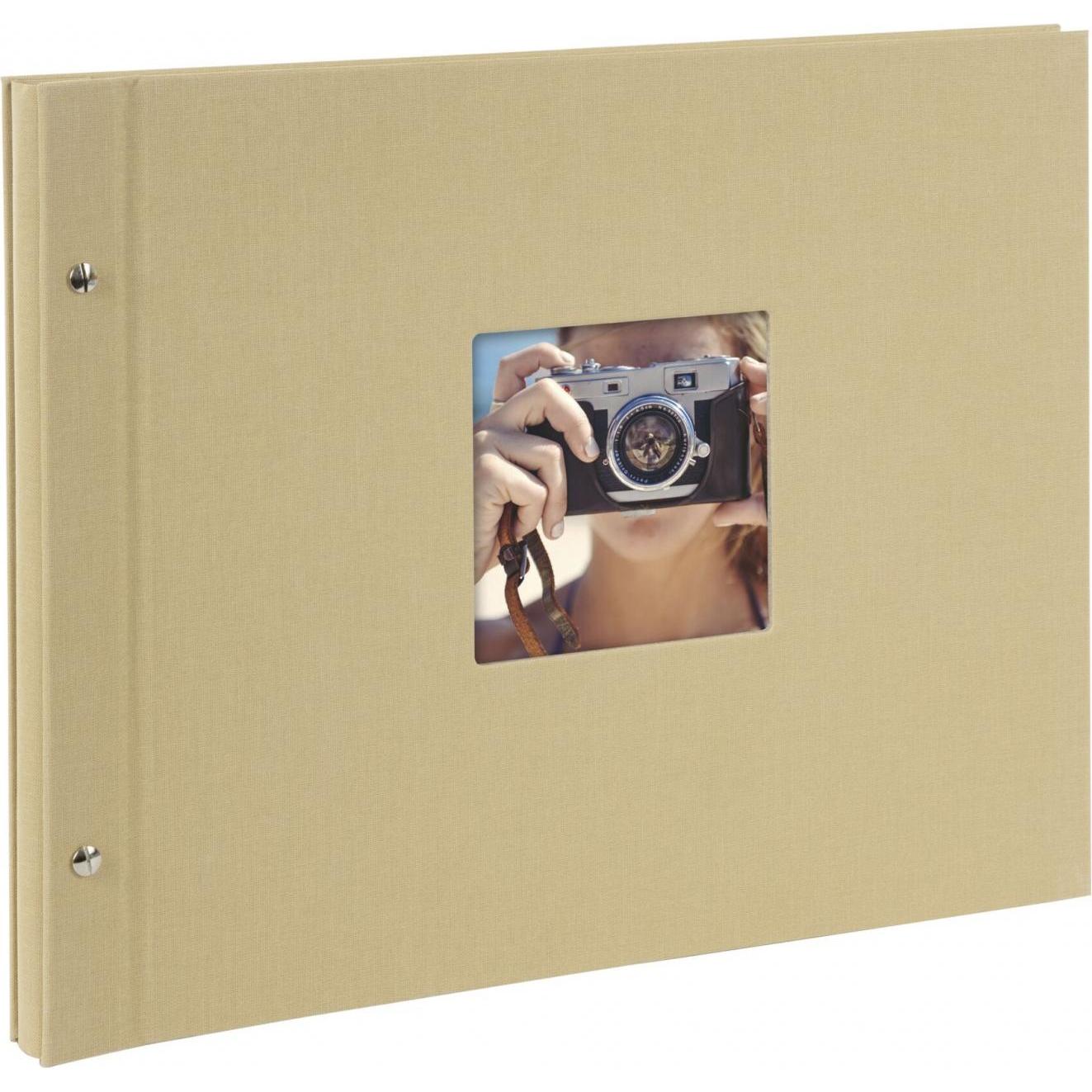 Goldbuch, Fotoalbum, Bella Vista 39x31 Schraubalbum 40 weisse Seiten (13 x 18 cm, 10 x 15 cm)