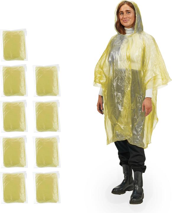 Relaxdays 10x Regenponcho (10)