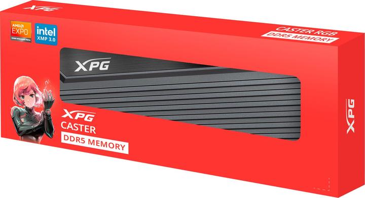 Actual product image Adata DDR5 32GB 6400-32 K2 XPG Caster grey (1 x 16GB, 6400 MHz, DDR5 RAM, DIMM)