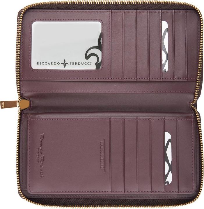 Image du produit Riccardo Ferducci Portefeuille dame avec fermeture éclair, RFID