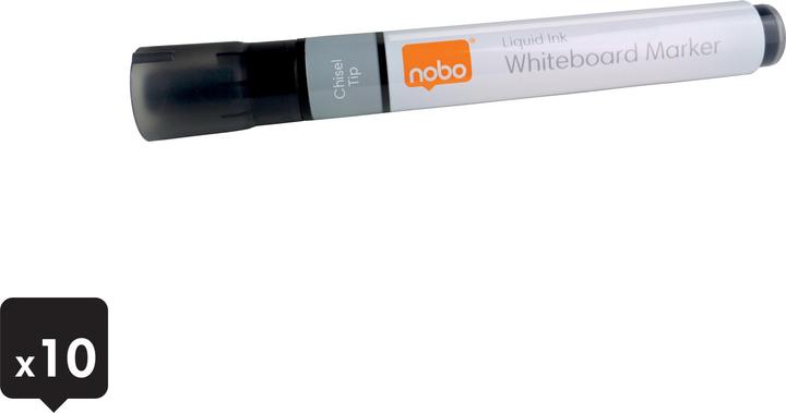 Produktbild Nobo N-Marker Viscom 4mm 1915382 schwarz 10 Stück (Schwarz, 4 mm, 10 x)