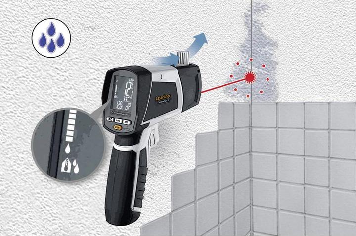 Produktbild Laserliner Luftfeuchtemessgerät (Hygrometer) CondenseSpot XP (-40 to 800 HR 30:1BLE)