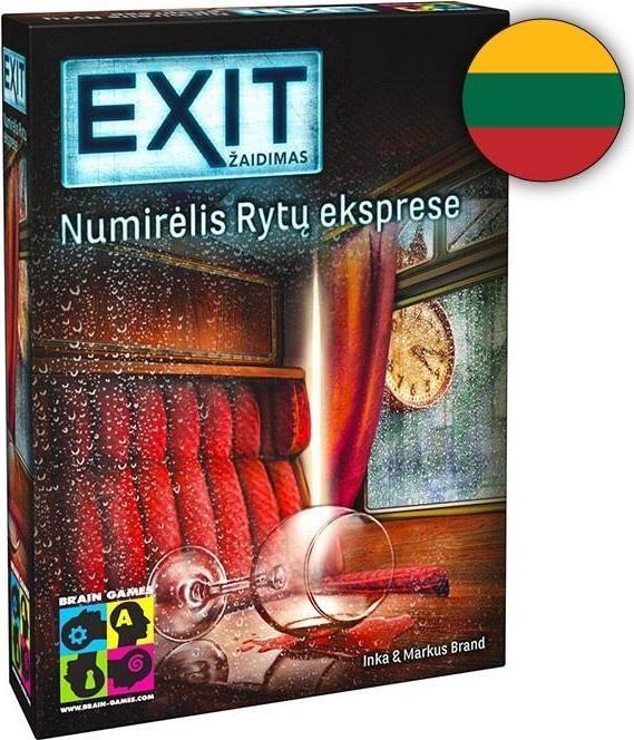 Produktbild Brain Games EXiT: Dead in the Eastern Express LT (Litauisch, 1 - 6 Spieler)