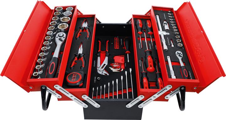 Actual product image BGS Metal tool case (86 pieces)
