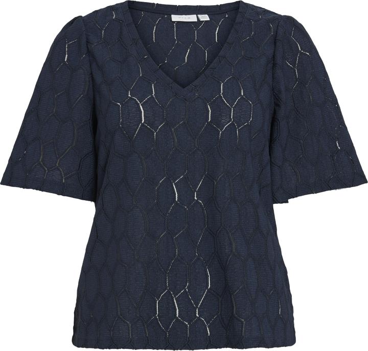 Produktbild Vila V-Ausschnitt Oberteil mit kurzen Ärmeln (S)