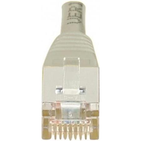 Thumbnail - Exertis Connect Patchkabel F/UTP, CAT.6, grau, 1,0 m Patchkabel mit besonders schmalem Knickschutz (F/UTP, CAT6, 1 m), N...