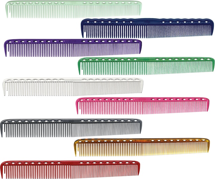 Actual product image Y.S. Park Y.S. Cutting comb No. 335 red