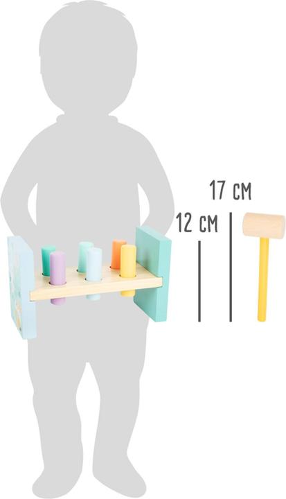 Actual product image small foot Knocking Bench