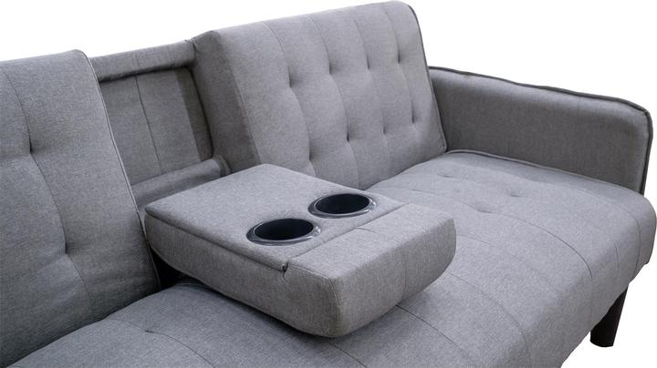 Actual product image HTI-Living Sofa mit Schlaffunktion und Getränkehalter (2 person sofa)