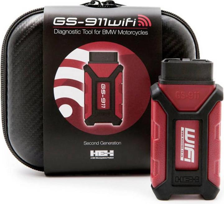 Hex Motorrad Diagnosetool OBD2 GS 911 WiFi Hobby Passend für: BMW 10 Fahrzeuge 1 St.