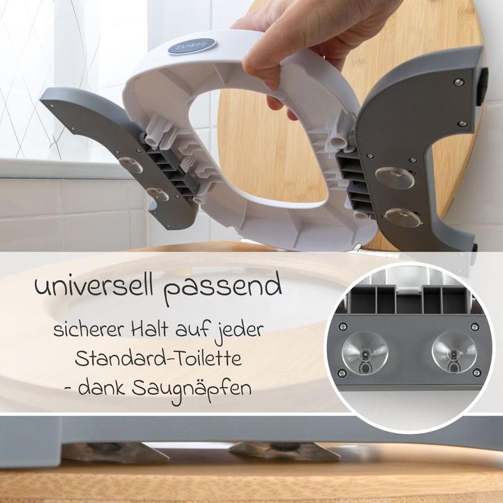 Produktbild Zamboo Töpfchen Reisetöpfchen / faltbarer Toilettensitz inkl.